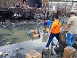 Polda Sumut Turunkan Tim Labfor Ungkap Illegal Tapping Sebabkan Kebakaran Pipa BBM Pertamina
