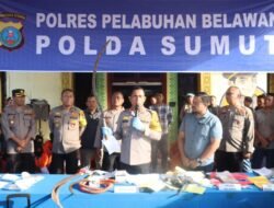 Polres Pelabuhan Belawan Bersihkan Para Pelaku 3C dan Narkoba