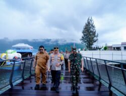 Kapolda Sumut Tinjau Venue Pastikan Keamanan Event Aquabike Jetski Danau Toba