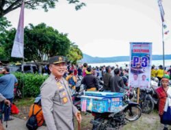 Pengamanan Aquabike Jetski dan Festival Budaya di Pantai Silalahi Dairi sukses