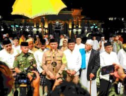 Dipimpin Sultan Deli XIV, Ribuan Masyarakat Sumut Deklarasi Pemilu Damai di Istana Maimun