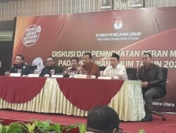 KPU Sumut Gelar Kegiatan Diskusi dan Peningkatan Peran Media Pada Pemilihan Umum Tahun 2024
