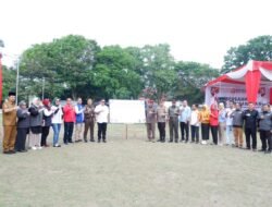 Bertempat di Lapangan Merdeka, Bawaslu Kota Sukses Gelar Deklarasi Pemilu Damai