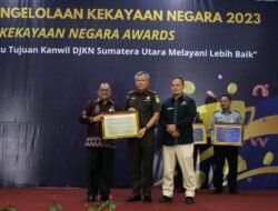 Kejati Sumut Raih Pemenang I Kategori Pengelolaan BMN Yang Produktif dari DJKN Sumut