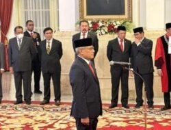 Marthinus Hukom dilantik Presiden Jokowi menjadi Kepala BNN