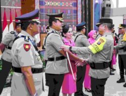 Kapolda Sumut Lantik Pejabat Utama dan Sejumlah Kapolres