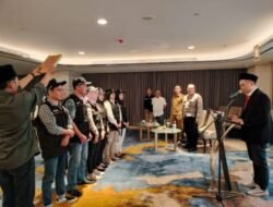 PANWAS SUKOMANUNGGAL MELANTIK 286 PETUGAS PTPS PEMILU 2024