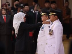 Gubernur Jatim Lantik Pj Wali Kota Probolinggo dan Pj Bupati Sampang