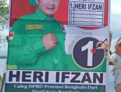 Dukung Pemilu Damai, Heri Ifzan ajak relawan turunkan secara mandiri APK yang terpasang