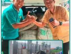 Media Pro Legal Jatim Berikan Bantuan Bahan Bangunan ke MI Miftahul Ulum Driyorejo