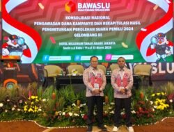 Rahmat Hidayat mengikuti Konsolnas Pengawasan Dana Kampanye dan Rekapitulasi Hasil Penghitungan Perolehan Suara Pemilu 2024
