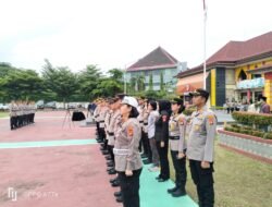 Kombes Pol Haryo Subagyo Pimpin Langsung Sertijab di Lingkungan Polrestabes Palembang