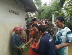 Dandim Bangkalan Dampingi Pj Gubernur Jatim Tinjau Banjir di Blega dan Arosbaya