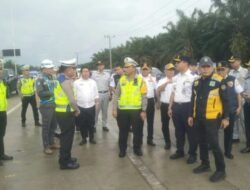 Dirlantas dan Dishub Tinjau Jalan Tol di Sumut