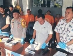 7 Terduga Pelaku Pengeroyokan mengakibatkan korban jiwa, diamankan Polres HSS. Berikut datanya.!