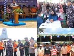 Komandan Lanal Batuporon Sambut Kedatangan KSAL di Pulau Bawean