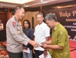 Berbuka Bersama Awak Media Kapolda Kalimantan Selatan, Sampaikan Ini.?