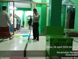Polsek Sungai Beduk Laksanakan Kegiatan SULING bersama Jamaah Masjid Besar Baitul Jannah