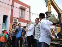 Walikota Surabaya Minta Maaf Dukuh Kupang Banjir Besar Kamis Malam Karena Pengerjaan Box Culvert