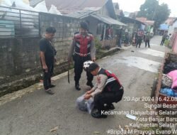 Duel Maut Di Jalan Mistar Cokrokusumo Kota Banjarbaru, satu Tewas Dan Satu Dalam Perawatan