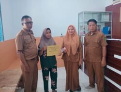 Pemdes Panggautan Salurkan BLT Tahap I Tahun 2024
