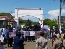 Aliansi Peduli Bumi Rafflesia Lakukan Aksi Tuntut Pemerintah Pro Lingkungan