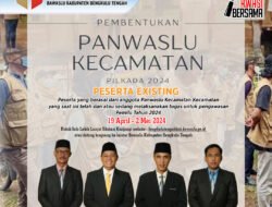 Hadapi Pilkada 2024, Bawaslu Benteng Lakukan Rekrutmen Panwaslucam