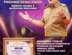 Jatim Raih Penghargaan SPM Awards 2024, Pj Gubernur Adhy: Menjadi Motivasi dan Cambuk Bagi Pemprov Jatim
