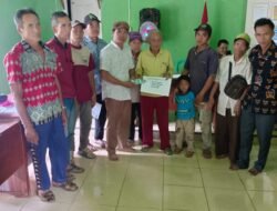 Pemdes Sekalak Salurkan Bantuan BLT DD ke 27 Penerima