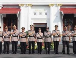 Kapolrestabes Surabaya Pimpin Pelantikan dan Sertijab Empat Kapolsek