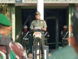 Upacara Hari Kebangkitan Nasional ke-116, Korem 084/Bhaskara Jaya dipimpin oleh Kasi Intel Kasrem