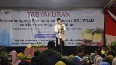 Warga Keputih Bersyukur Bisa Menikmati Layanan Air Bersih PDAM Surabaya Setelah Menunggu 25 tahun
