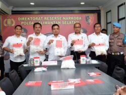 Sebanyak 332 Orang Tersangka Diamankan Ditresnarkoba Polda Kalsel Selama Operasi Antik Intan 2024
