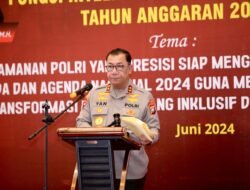 Perkuat Intelijen, Kapolda Membuka RAKERNIS INTELKAM POLDA KEPRI 2024