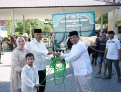 Polda Kalsel Berkurban Sebanyak 192 Ekor Sapi dan 62 Ekor Kambing di Hari Raya Idul Adha Idul Adha 1445 H