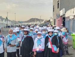 Hujan Turun di Mina Disambut Syukur Jamaah Haji