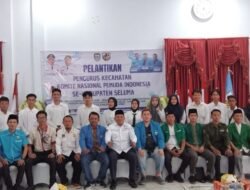 DPD KNPI Seluma Sukses Laksanakan Pelantikan Pengurus Kecamatan Se-kabupaten