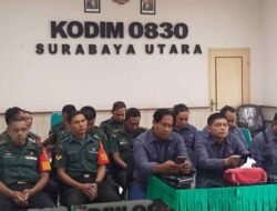 Kodim 0830/Surabaya Utara Ikuti Literasi Digital Sektor Pemerintah