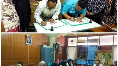 Gus Roni Bakomubin dan Bang Oscar PANNA Bersama di Islamic Center Mou Untuk Jatim Bersinar