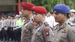 Kapolresta Barelang Pimpin Upacara Korp Raport Kenaikan Pangkat 86 Personel Periode 1 Juli 2024