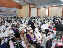 Kloter 09 sebanyak 3213 Jama’ah Haji Kembali Ke Sumut