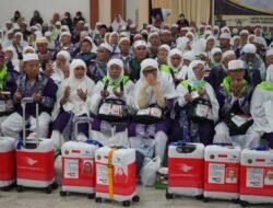 357 Jemaah Haji Kloter 10 Tiba di Tanah Air