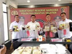 Pengungkapan Sabu 20 Kg, Ini Yang Di Sampaikan Diresnarkoba Polda Kalsel