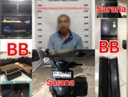 Anggota Resmob Polres Banjarbaru Ringkus Pencuri Uang 40 Juta Di Booze cafe