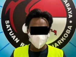 Satresnarkoba Polrestabes Surabaya Berhasil Mengungkap Peredaran Narkotika Jenis Sabu Seberat + 6,383 Gram