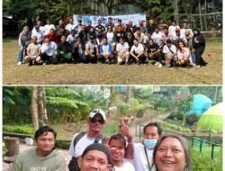 Keseruan Fun Game PDAM Media Gathering 2024 di Bukit Bobocabin Pacet Mojokerto