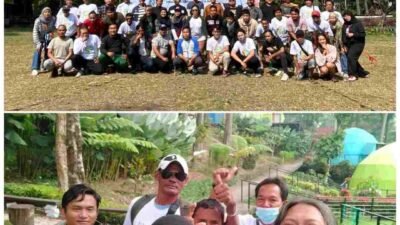 Keseruan Fun Game PDAM Media Gathering 2024 di Bukit Bobocabin Pacet Mojokerto