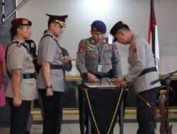 Kapolda Kalsel Pimpin Sertijab Dir Tahti, Kapolres Batola, Dan Kapolres Tabalong