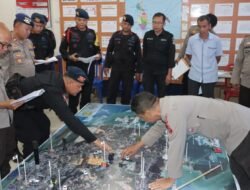 Tactical Floor Game (TFG) Operasi Mantap Praja Seligi 2024 Polres Karimun