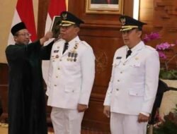 Pj Gubernur Jatim Lantik Penjabat Bupati Magetan dan Wali Kota Malang